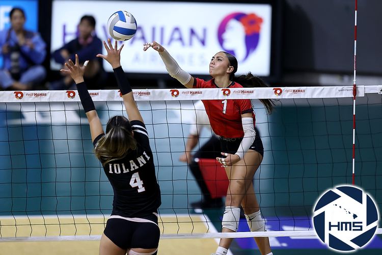 HHSAA Division I Girls Volleyball - ‘Iolani Sweeps Kahuku, 3-0, to Win ...