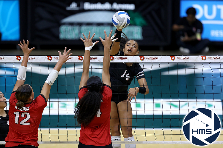HHSAA Division I Girls Volleyball - ‘Iolani Sweeps Kahuku, 3-0, to Win ...